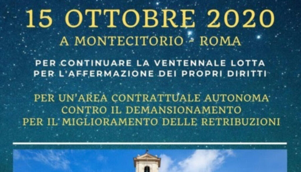 15 OTTOBRE SAVE THE DATE